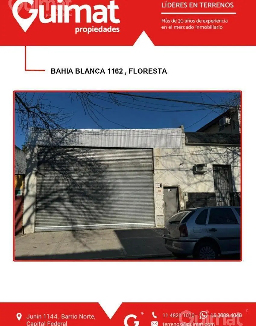 Excelente Terreno en Floresta- Lideres en Terrenos 5