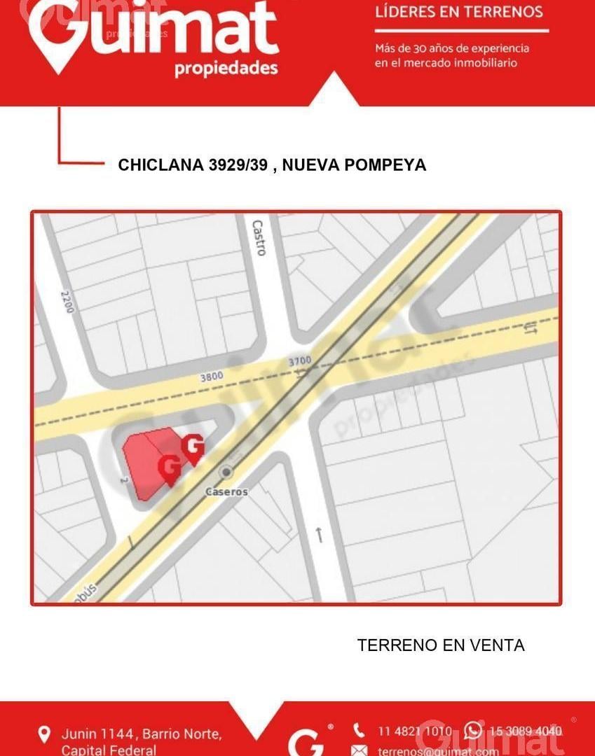 Foto de Excelente Terreno en Pompeya- Lideres en Terrenos, imagen 2