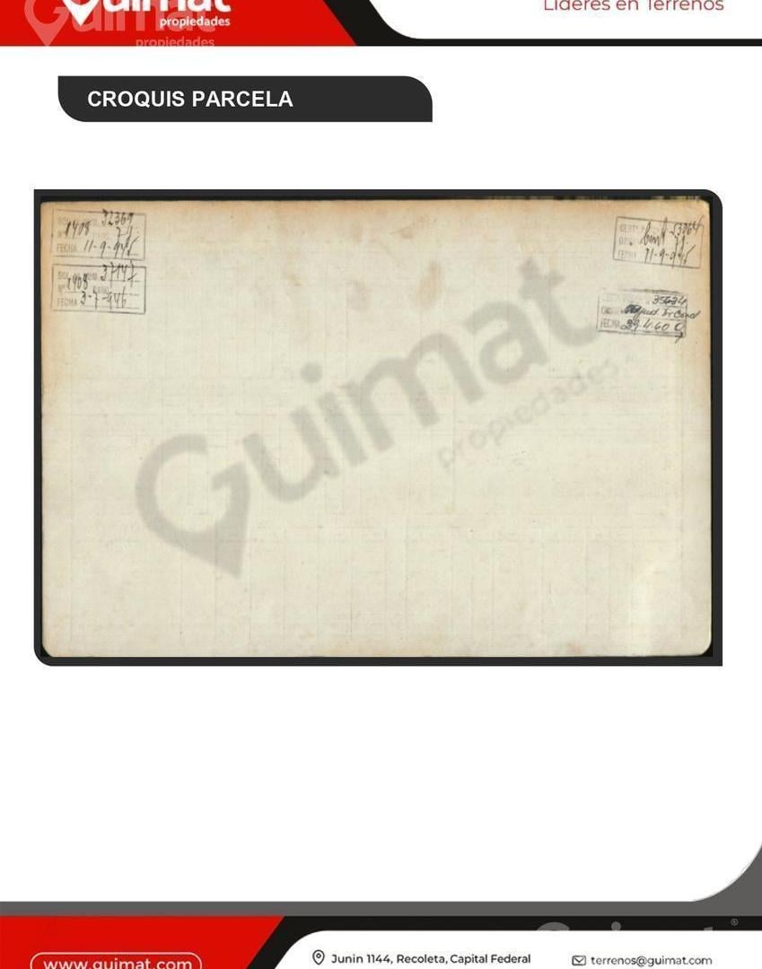 Foto de Lote en Venta Superficie Total 112.58m2 - Mataderos - GUIMAT, imagen 5