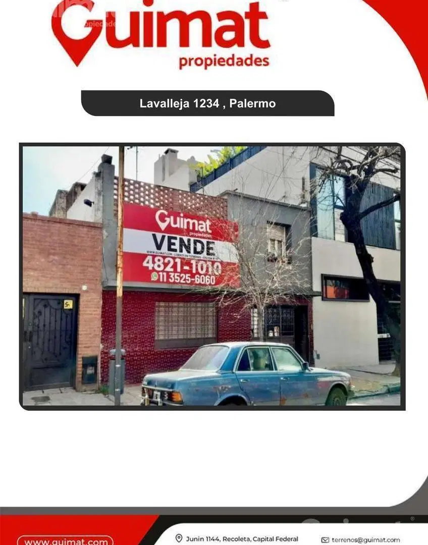 Excelente Terreno en Palermo- Lideres en Terrenos 4