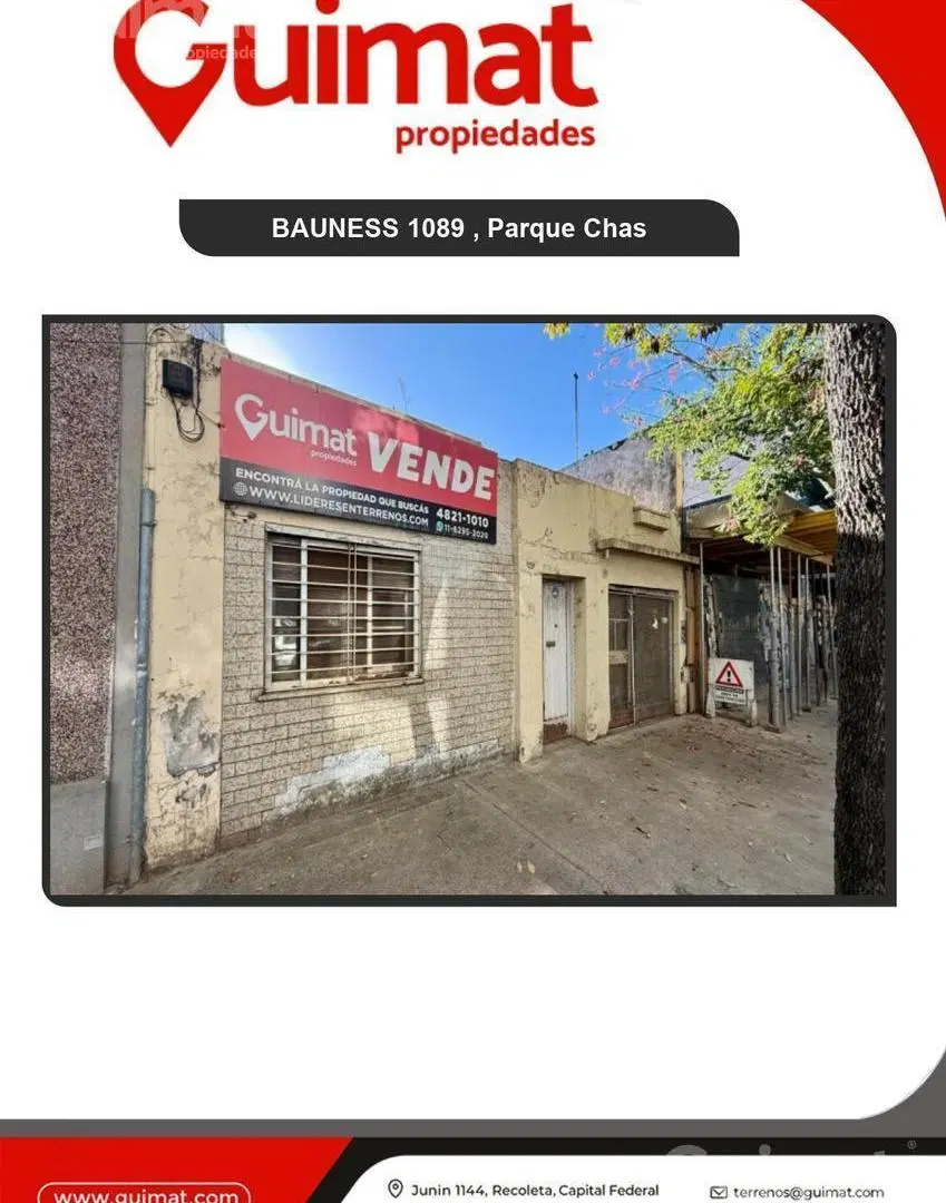 Excelente Terreno en Parque Chas- Lideres en Terrenos 5