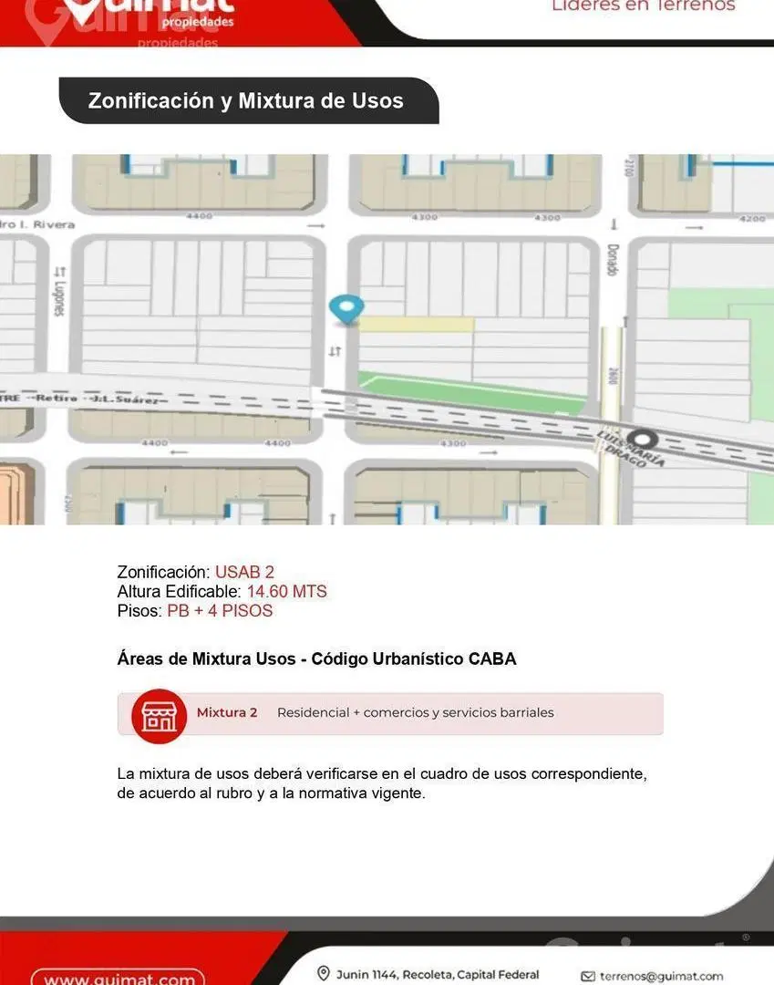 Excelente Terreno en Villa Urquiza- Lideres en Terrenos 5