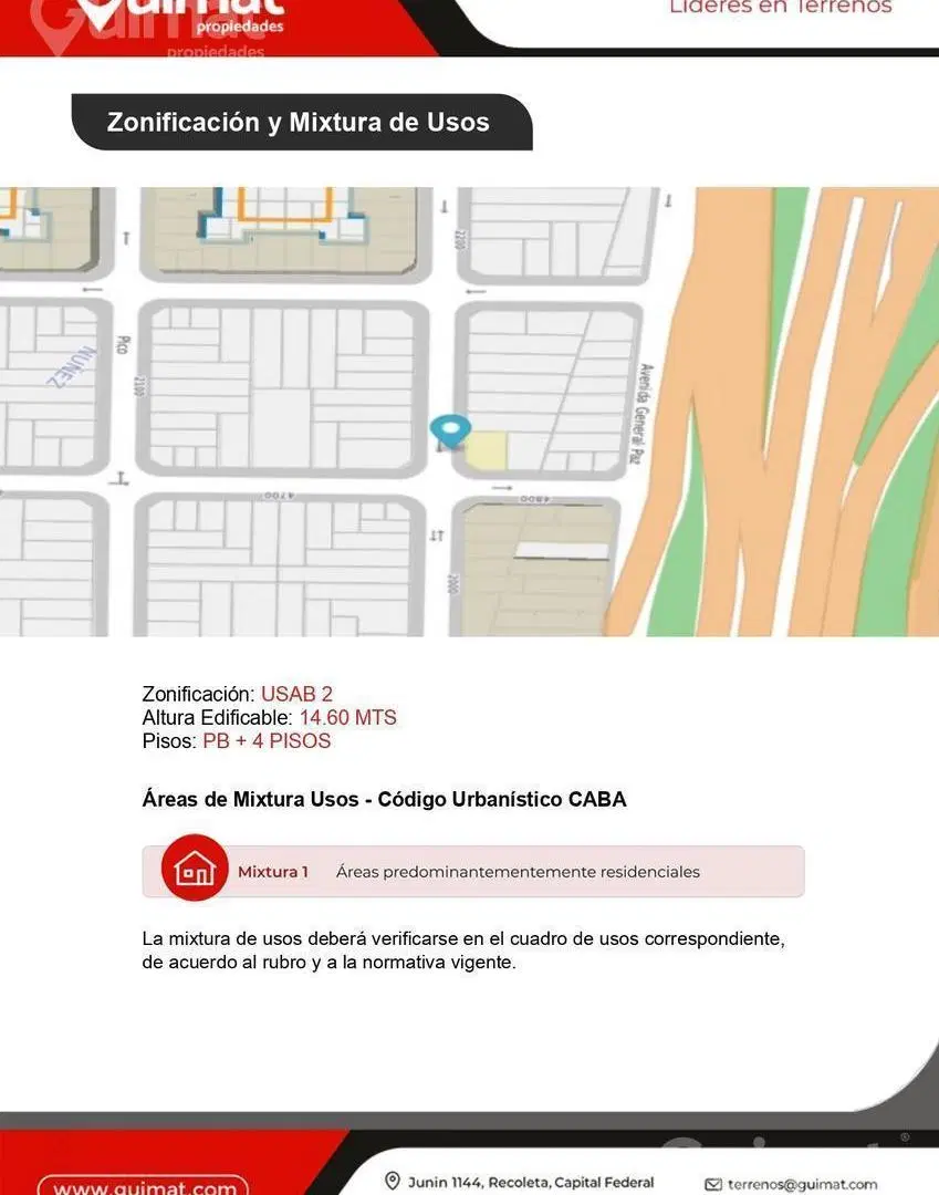 Excelente Terreno en Nuñez- Lideres en Terrenos 3