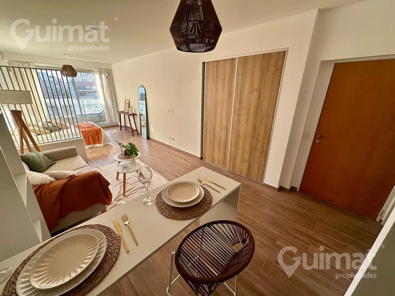 1 Amb Div c/ Balcon 43m2 - Beltran y Av. Rivadavia - Apto prof. 4