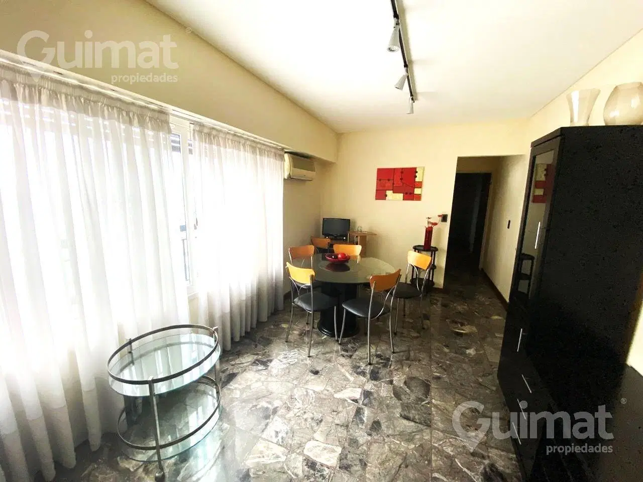 VILLA CRESPO, 2 AMBIENTES AMPLIO LUMISOS CON MUEBLES 3