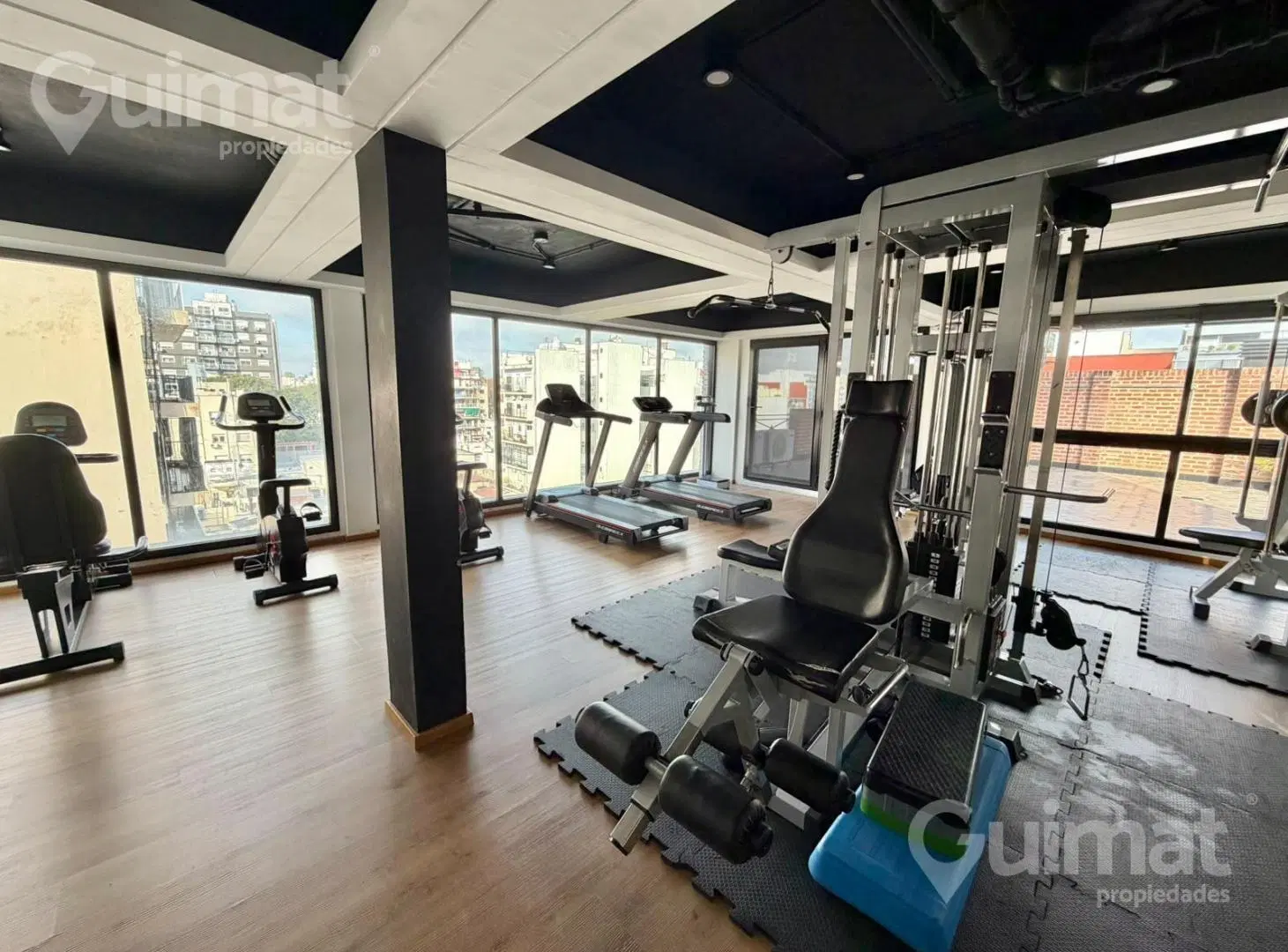 1 Amb c/ Balcon - Full amenities - Amueblado exc. estado 8