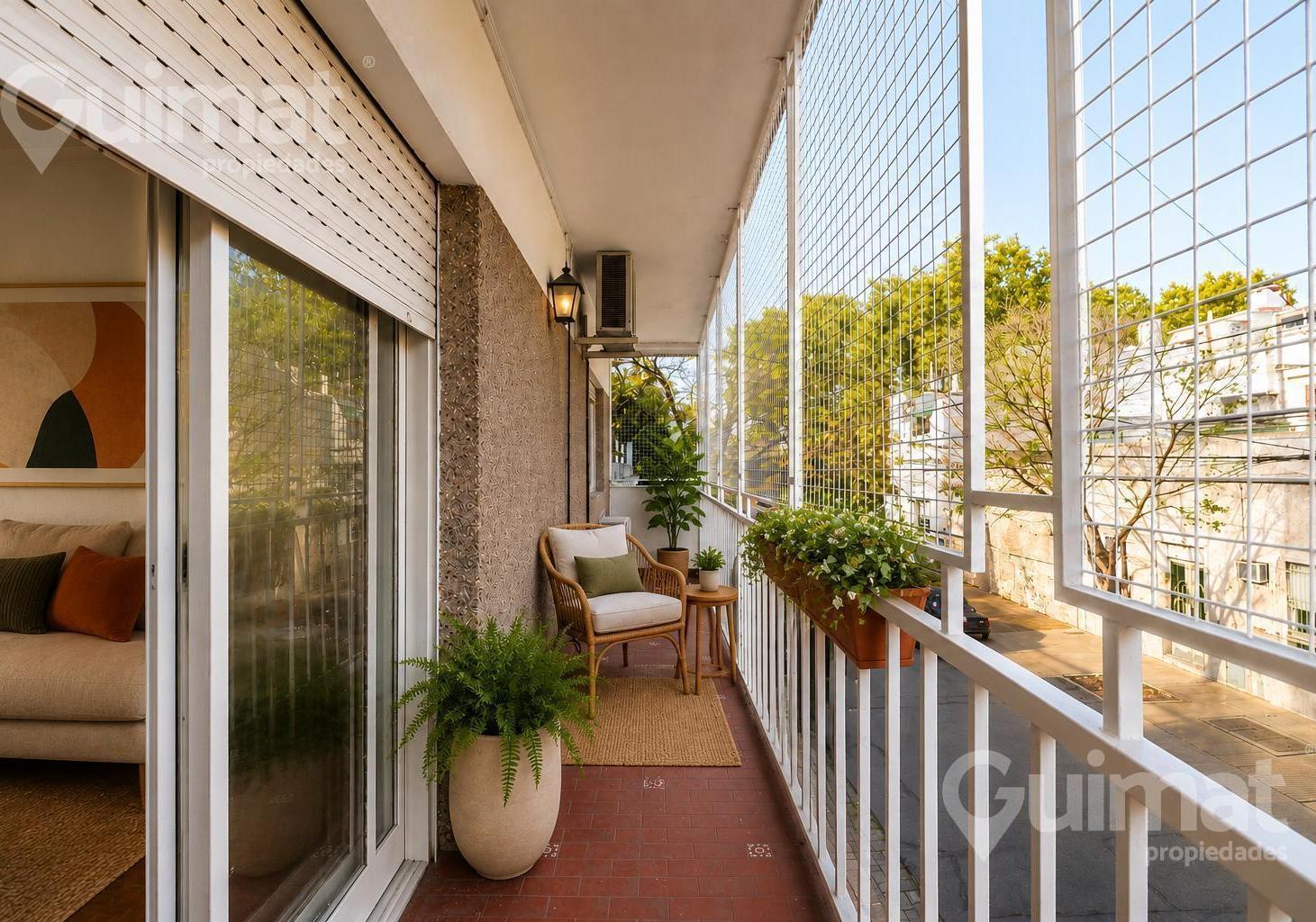 Foto de 62,79 m2 DTO 3 AMB FTE BALCON CORRIDO VILLA DEL PARQUE SANTA RITA, imagen 2