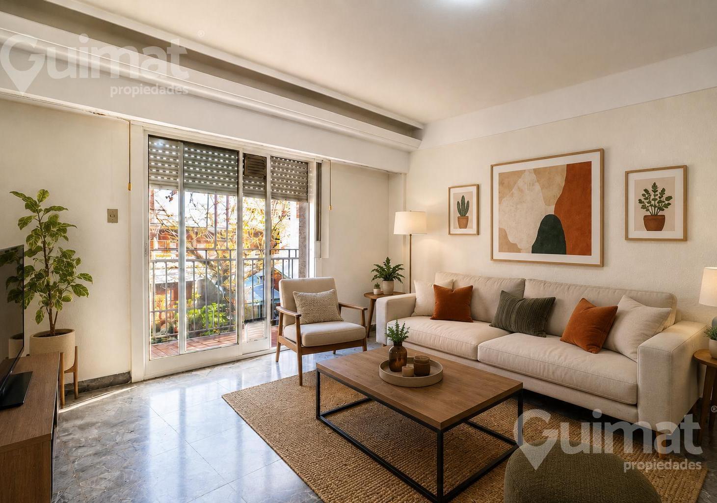 Foto de 62,79 m2 DTO 3 AMB FTE BALCON CORRIDO VILLA DEL PARQUE SANTA RITA, imagen 5