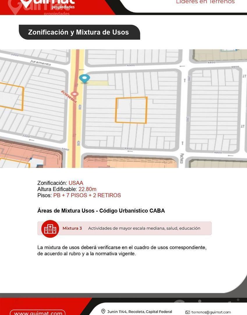 Foto de Excelente Terreno en Villa Urquiza- Lideres en Terrenos, imagen 2