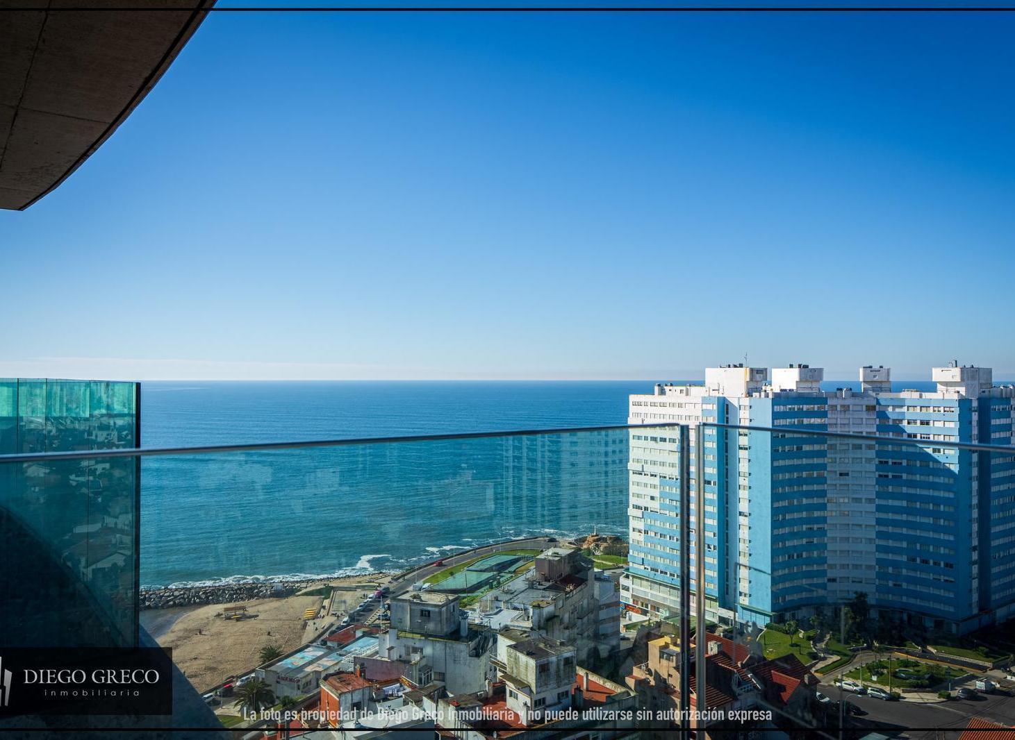 Departamento 2 ambientes vista al mar