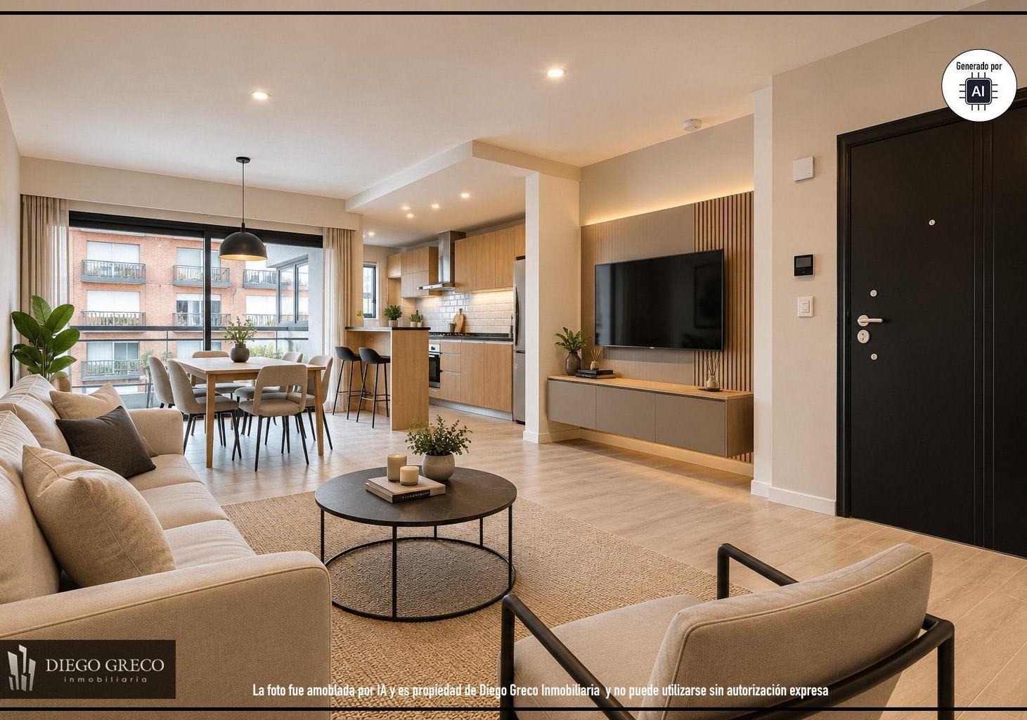 Foto de Semipiso de 4 amb. en dúplex con terraza, parrilla y cochera, imagen 2