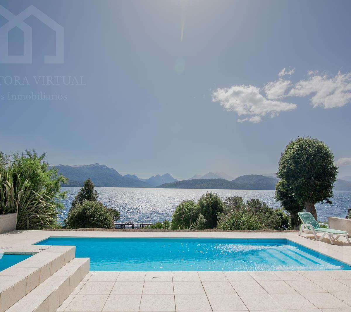 Casa con Costa de Lago, Piscina y Marina 3