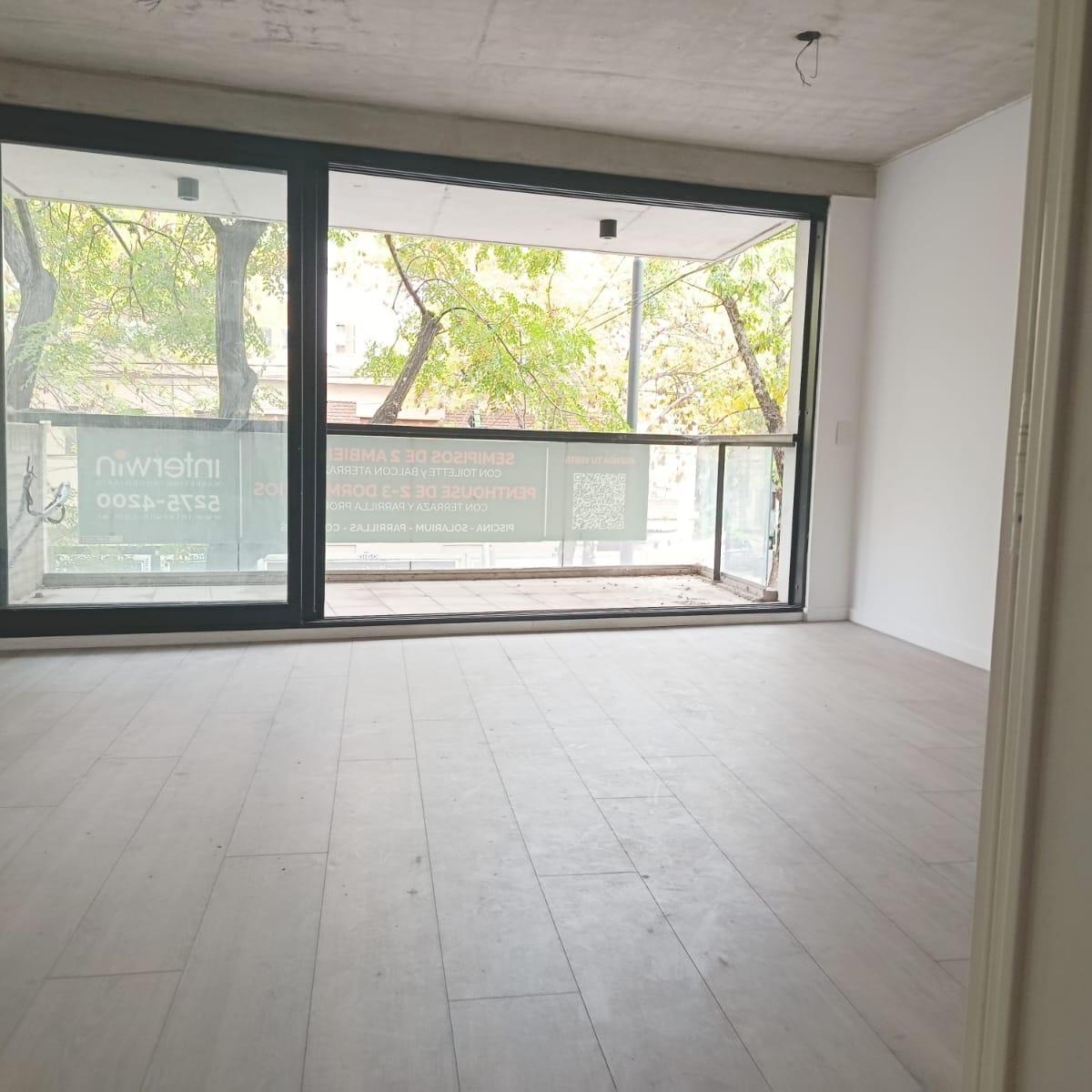 Moderno y Luminoso S/piso Fte 2 Ambientes a Estrenar Balcón Aterrazado 5