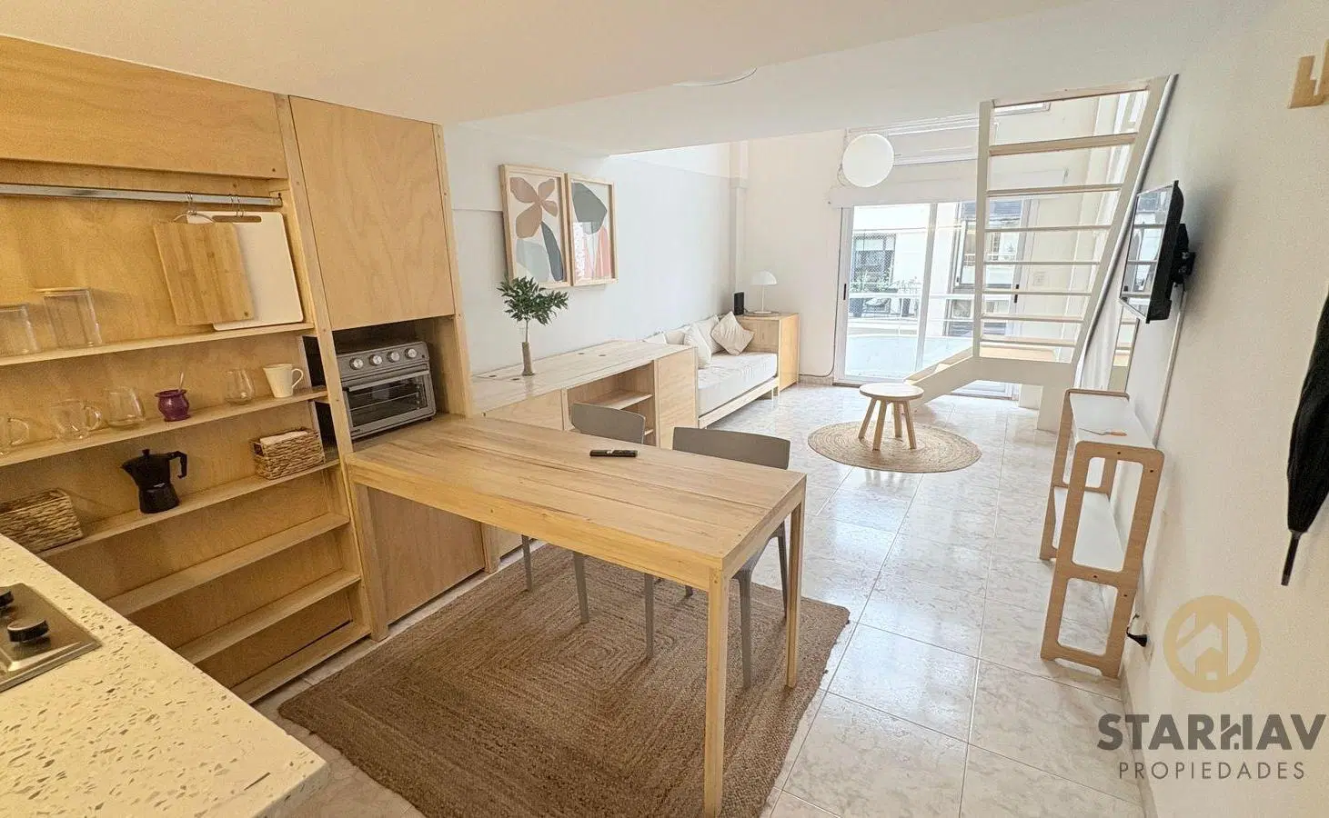 ALQUILER – DÚPLEX 2 AMBIENTES TOTALMENTE AMOBLADO EN LA EXCLUSIVA ZONA DE RETIRO 4