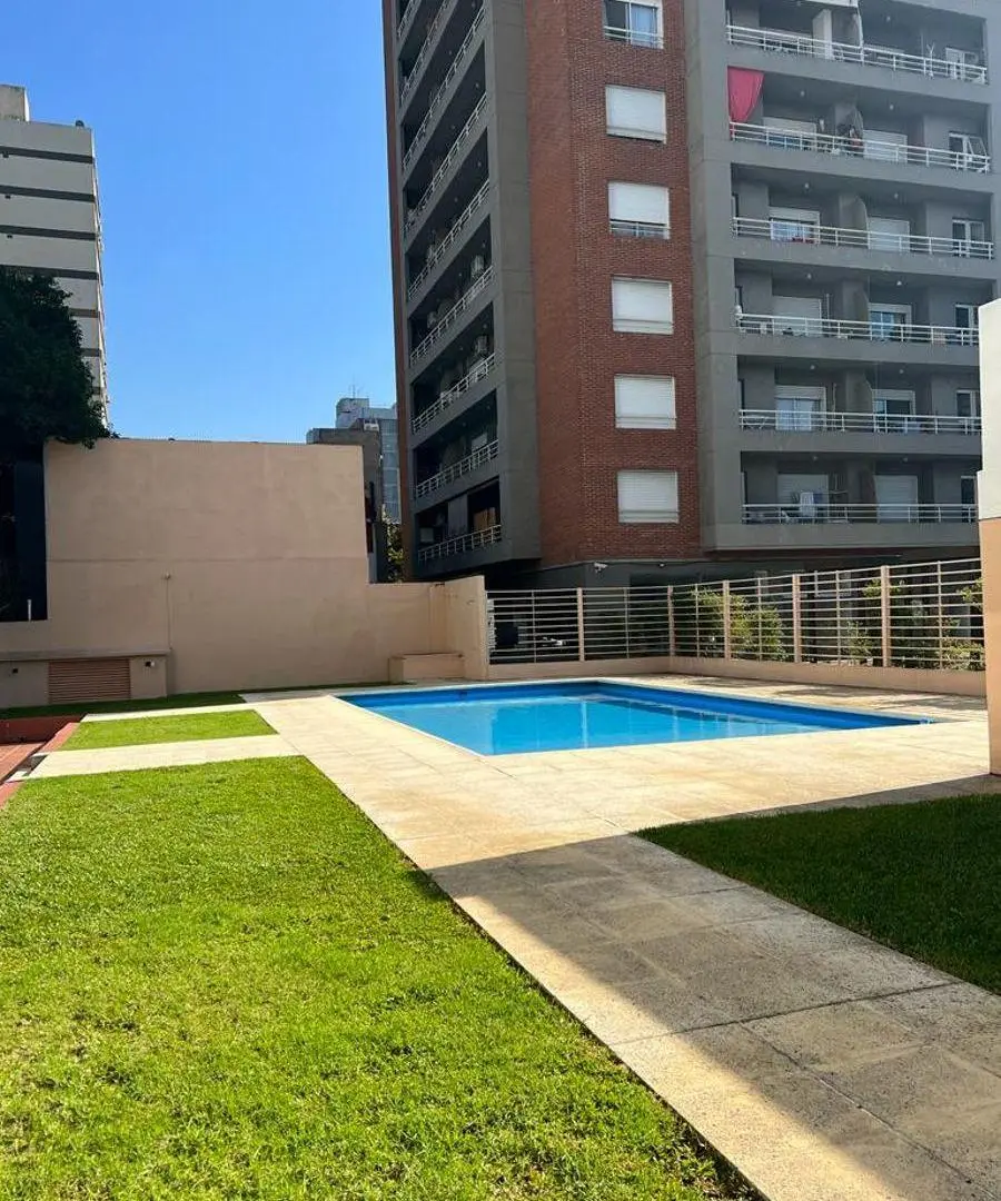 Departamento 2 Ambientes con terraza privada y parrilla, Pileta, seguridad y amenities 4