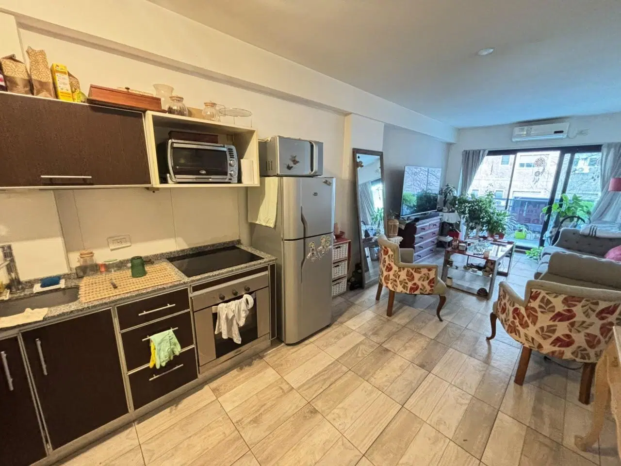 Departamento de 2 ambientes con Balcon 4