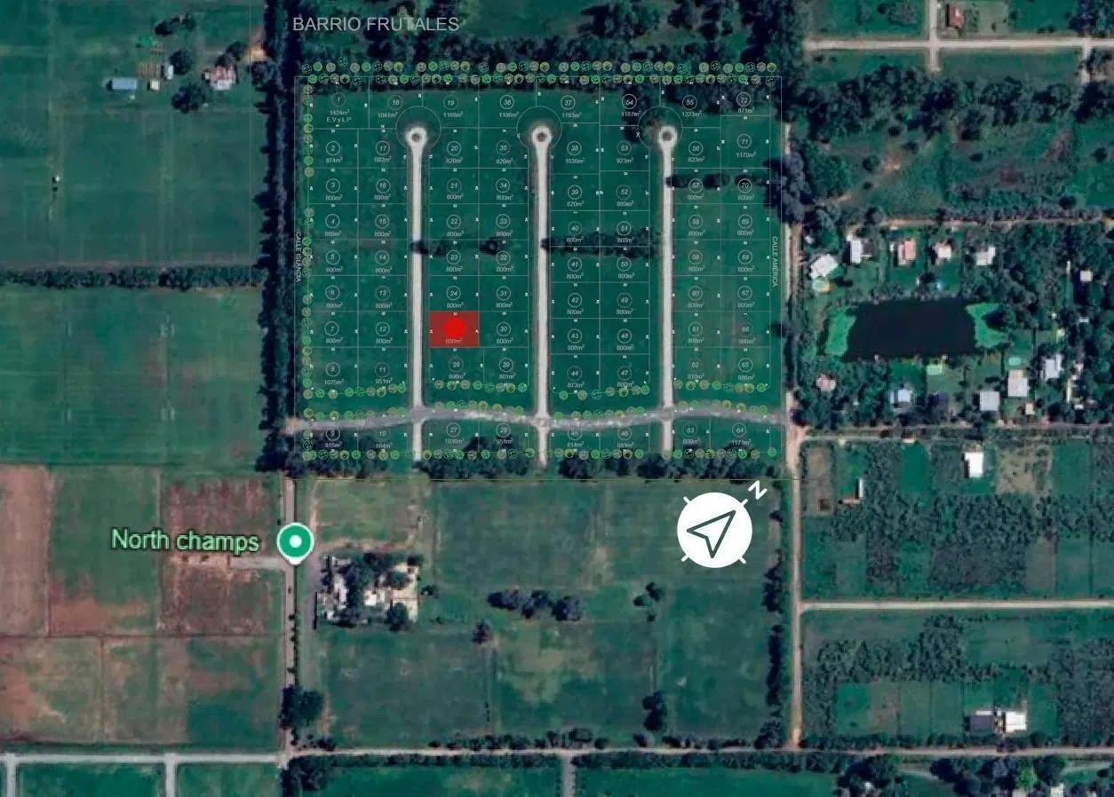 Islandia y Don Moreria - Al lado de Northchamps - Terreno en Venta 3