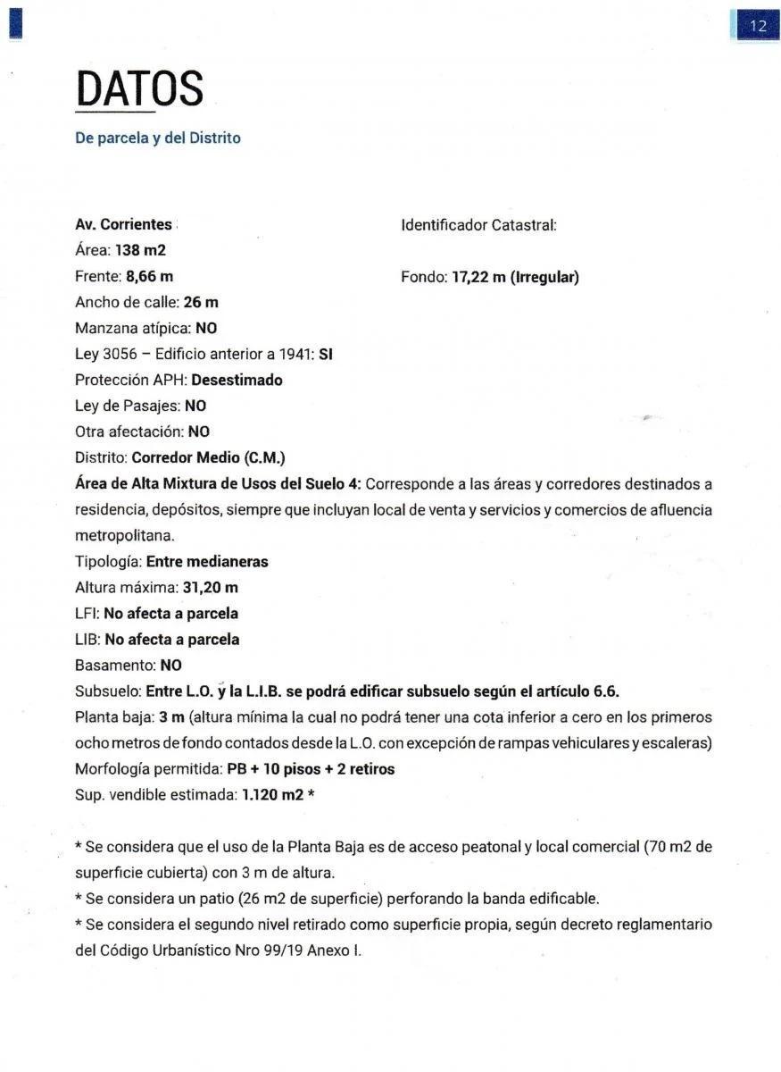 Av CORRIENTES AL 3500 -