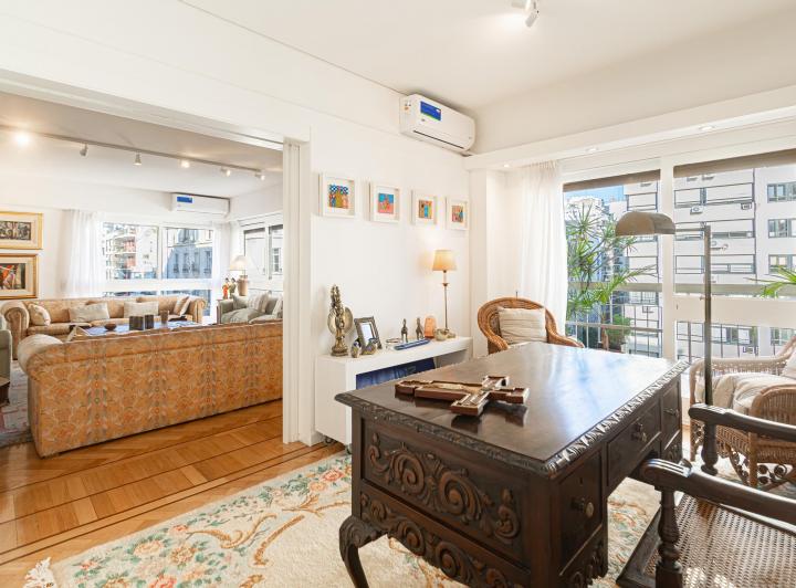 VENTA DEPARTAMENTO RECOLETA 6 AMBIENTES COCHERA BALCON 4