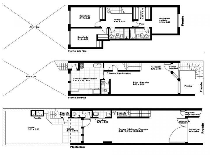 venta triplex de 4 ambientes Belgrano