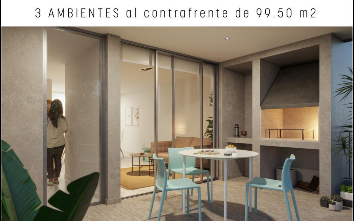 Departamento de 3 ambientes en construcción con financiación