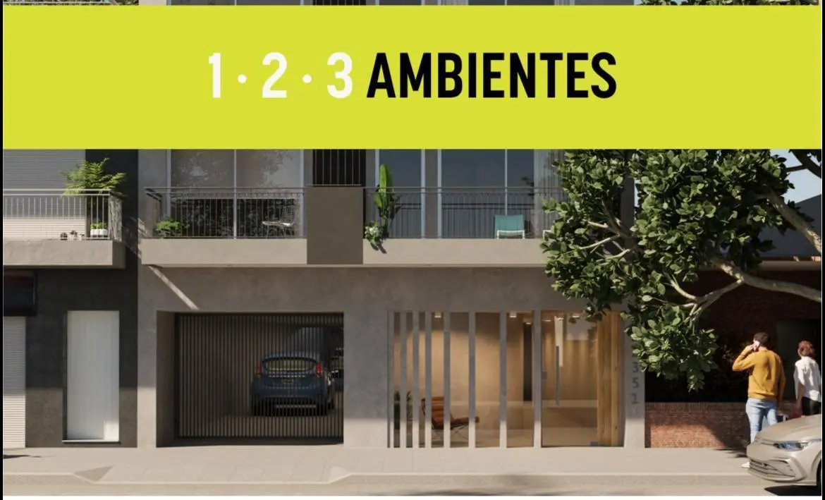 Departamento de 2 ambientes en construcción con financiación 3