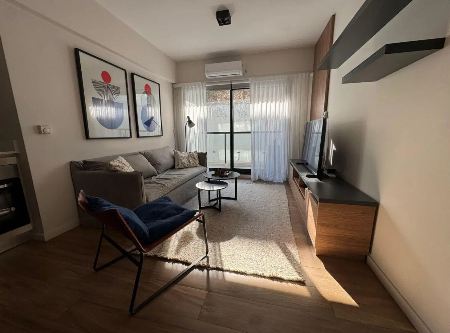 Departamento en Palermo Hollywood - Monoambiente con patio amueblado 4