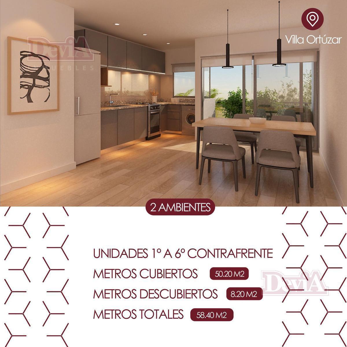 Venta - Departamento - 2 Ambientes - Emprendimiento Roseti 2055 - Villa Ortúzar 1
