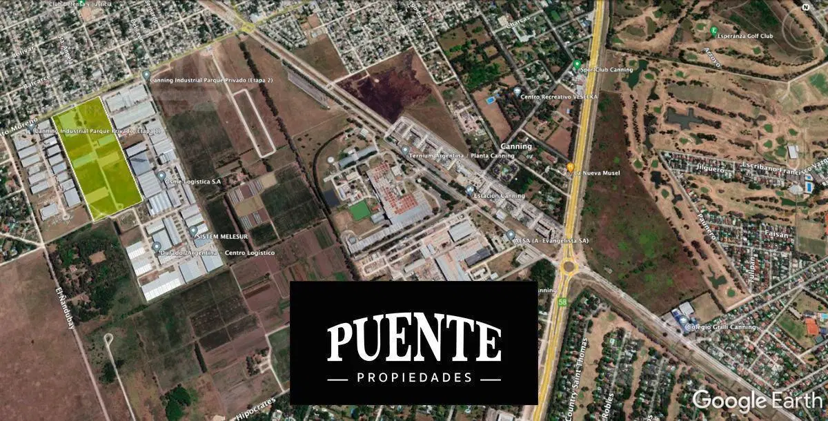 Terrenos Industriales en Canning (Ezeiza) en Venta - Entre Parque Industrial Canning I y II 2