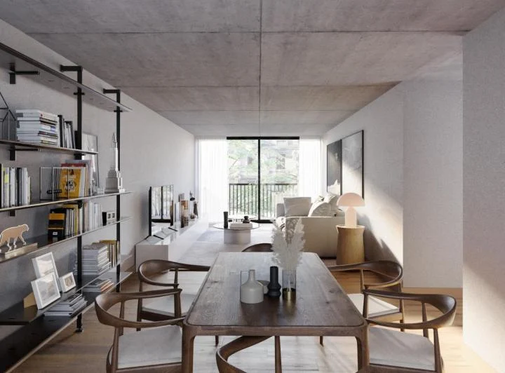 PREVENTA EN POZO- Departamento de 3 ambientes al frente   escritorio en Villa Urquiza 1