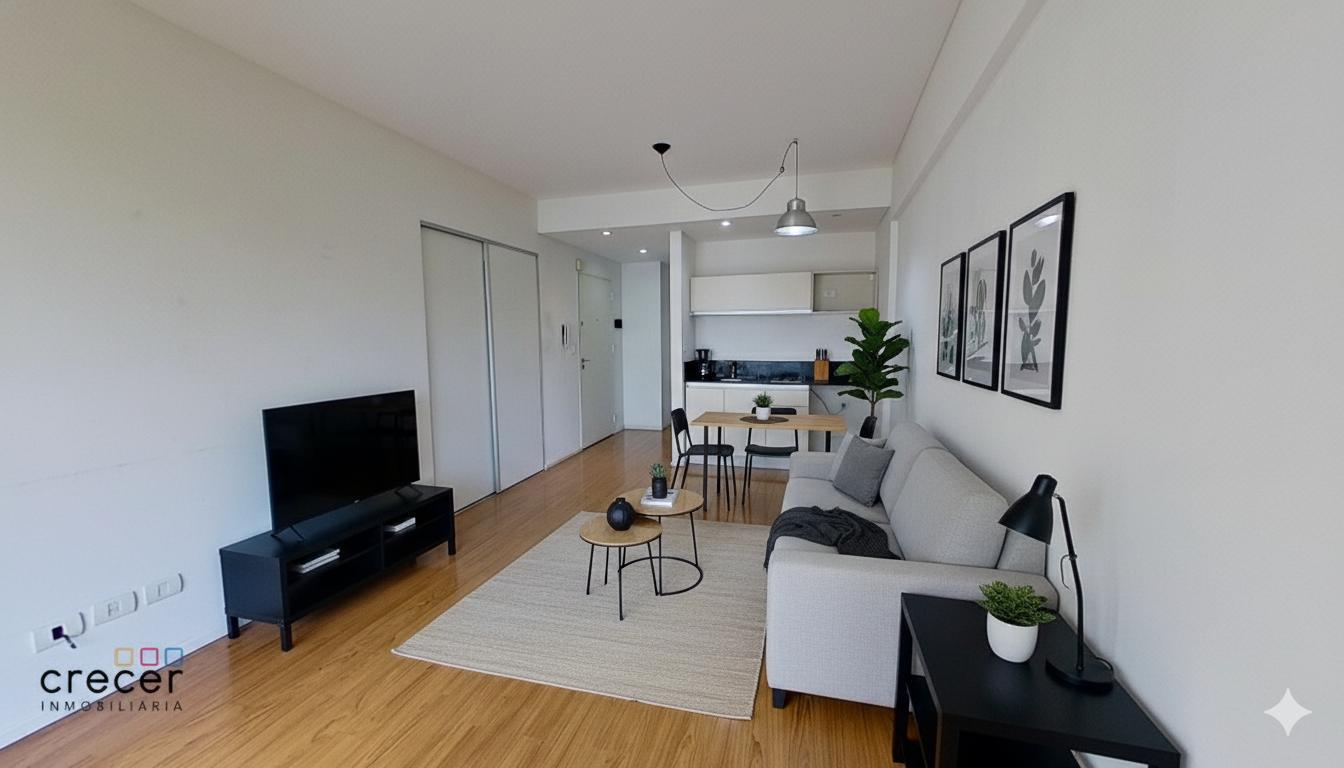 Venta Moderno Monoambiente al Frente con Balcón Ideal Inversión para RENTA