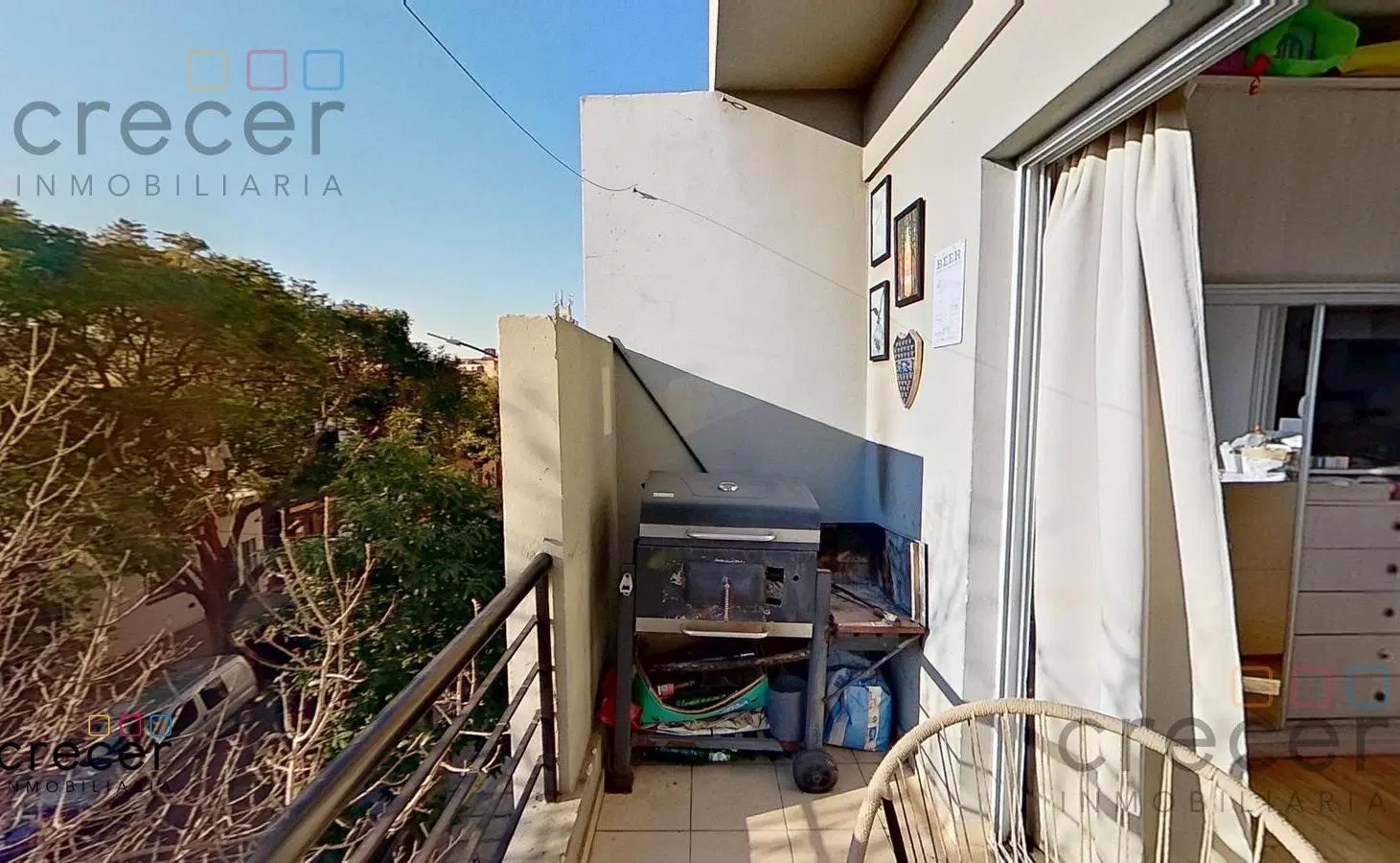 venta departamento de 2 ambientes con doble balcón y cochera- Villa Pueyrredon 2