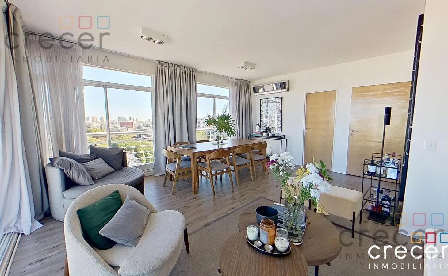 Departamento de 5 ambientes con dependencia – Torre Green Tower COLEGIALES 2