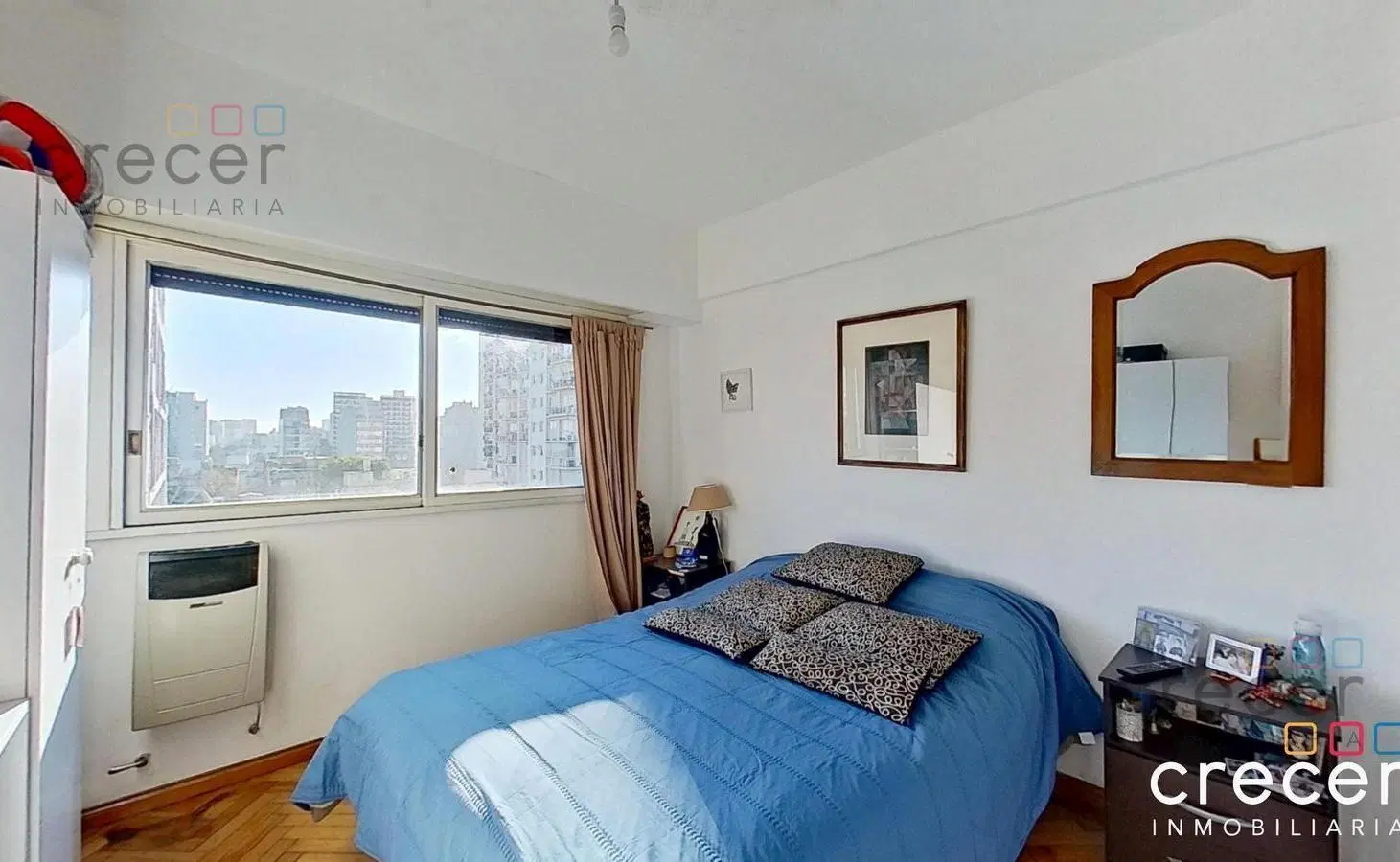 Venta Departamento 3 ambientes al frente con balcón corrido vista abierta en Colegiales 4