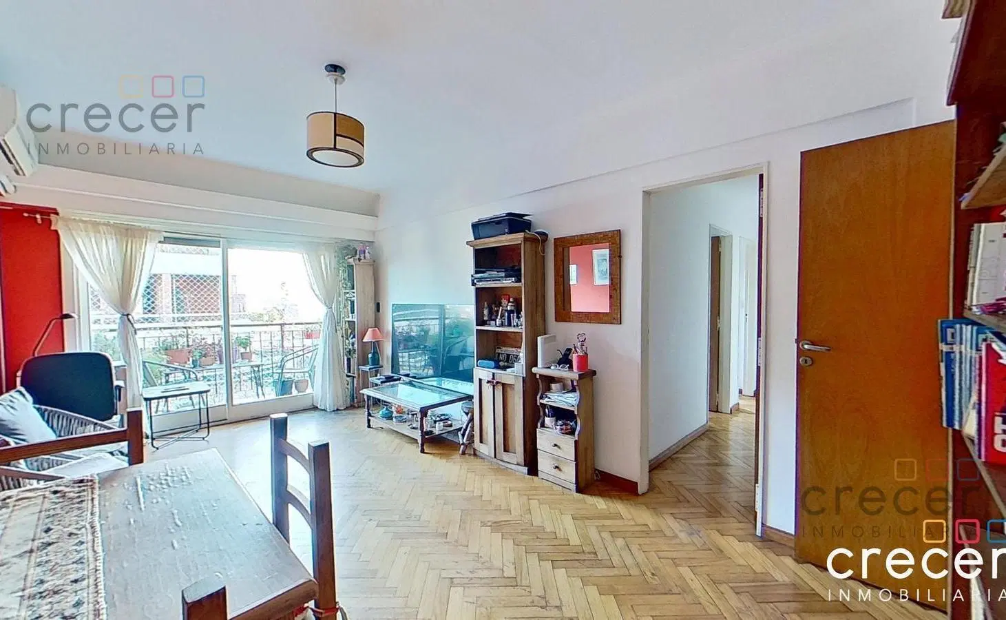 Venta Departamento 3 ambientes al frente con balcón corrido vista abierta en Colegiales 1