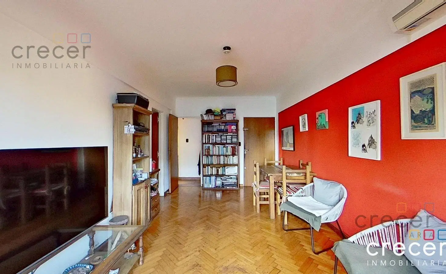 Venta Departamento 3 ambientes al frente con balcón corrido vista abierta en Colegiales 5