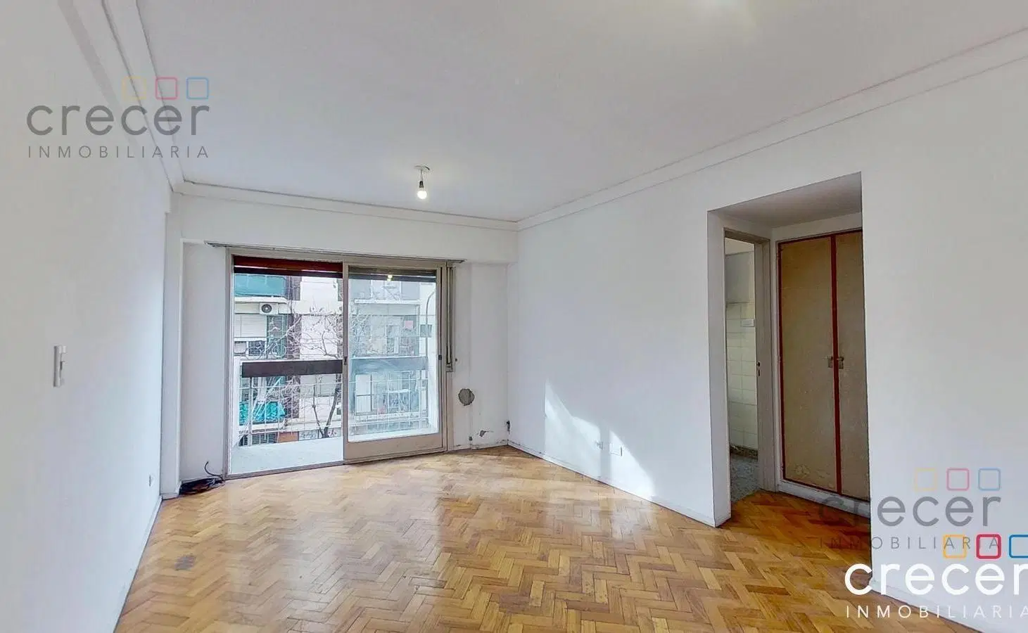 VENTA DEPARTAMENTO MONOAMBIENTE AL FRENTE CON BALCÓN APTO CREDITO ALMAGRO 8