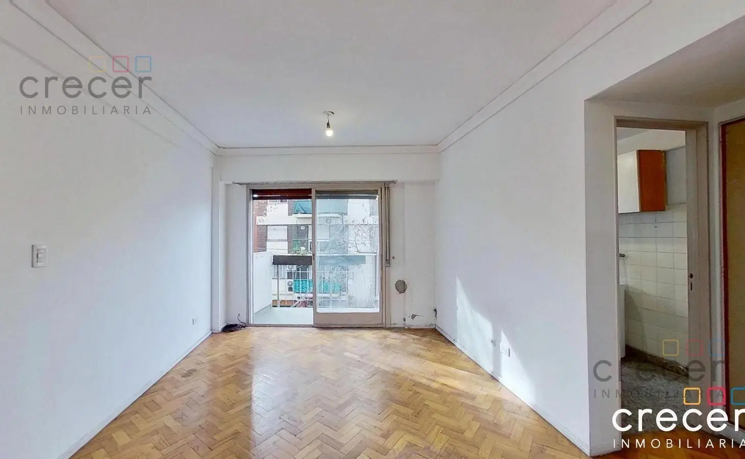 VENTA DEPARTAMENTO MONOAMBIENTE AL FRENTE CON BALCÓN APTO CREDITO ALMAGRO 3