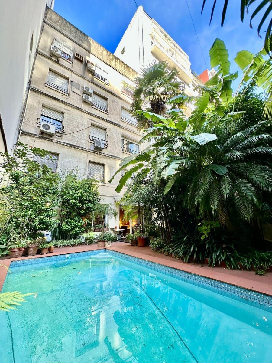 Billinghurst y Av Libertador | Único 3 Ambientes Depcias Francés Jardín Piscina 2