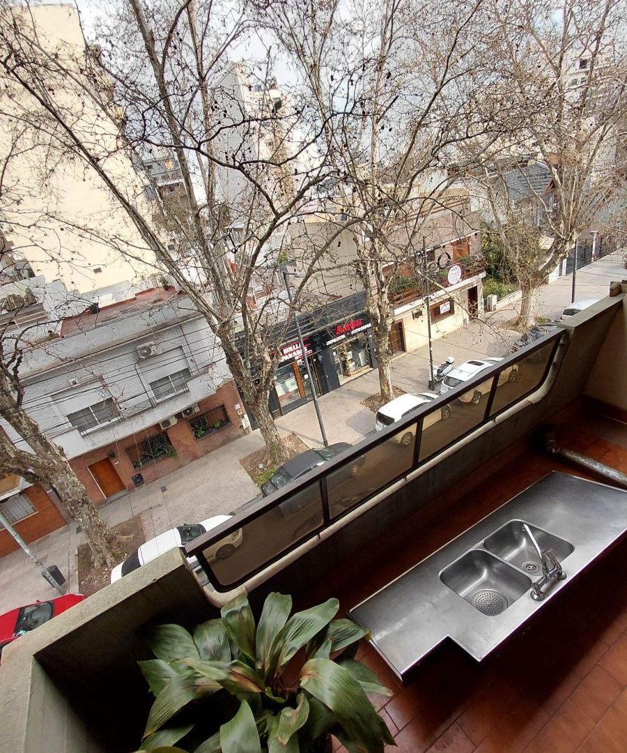 Foto de Departamento monoambiente con balcón de 30 m² en alquiler en Villa del, imagen 3