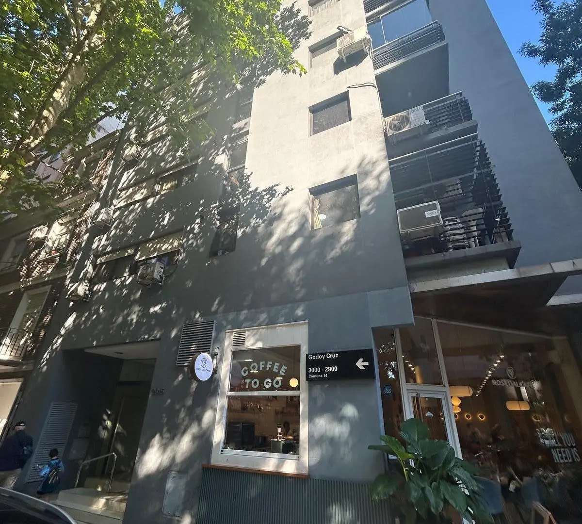 dpto en Alquiler de 2 ambientes en Las Cañitas. Mínimo de alquiler 6 meses. Amueblado 2