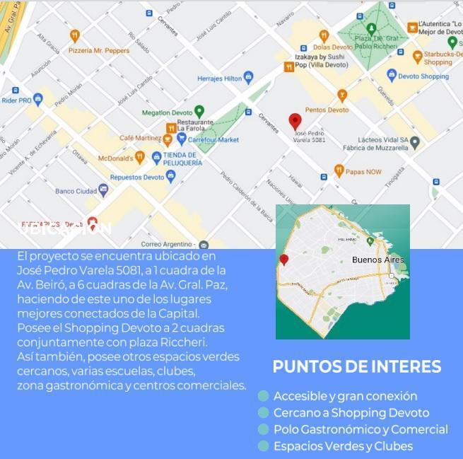 Venta Departamento 3 Ambientes en Villa Devoto 5