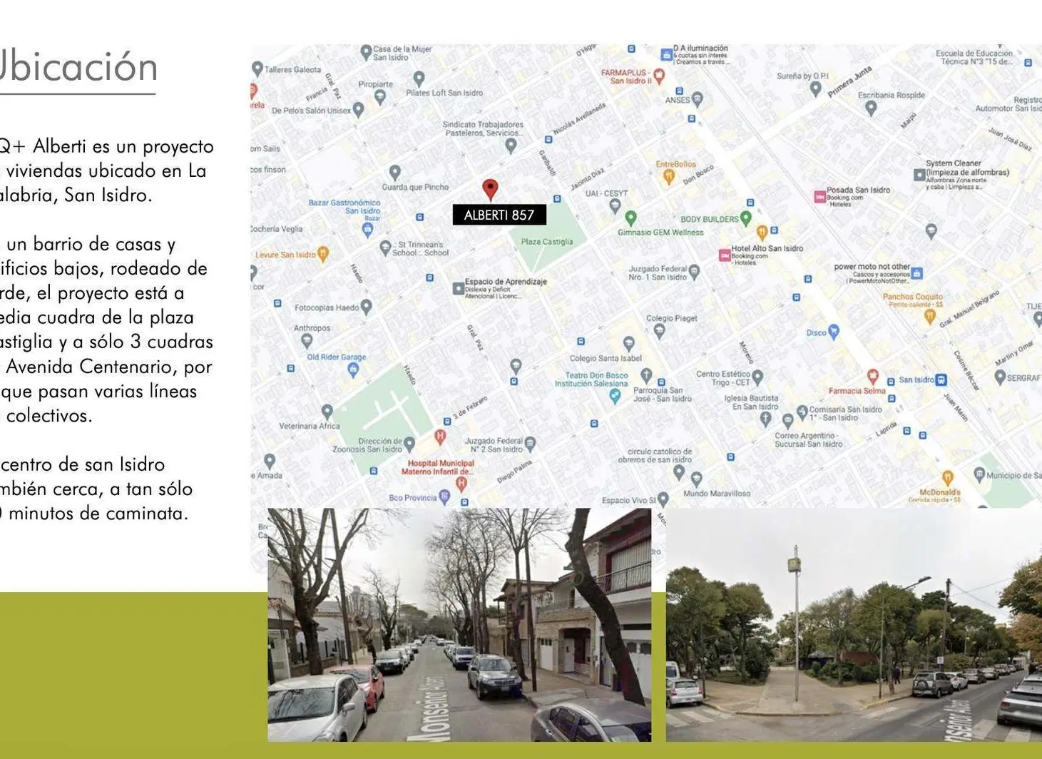 Departamento  2Amb a Estrenar en San Isidro 2