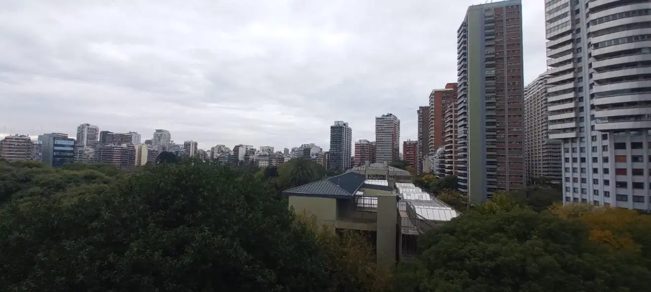 Muy lindo mono ambiente con vista a verde 4