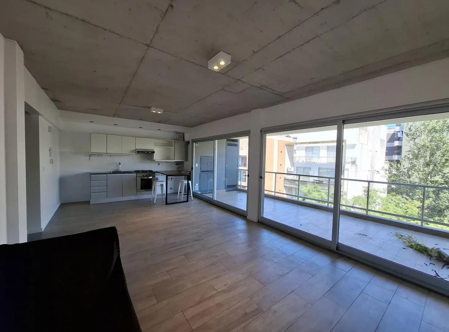Piso con terraza y parrilla en Palermo 1