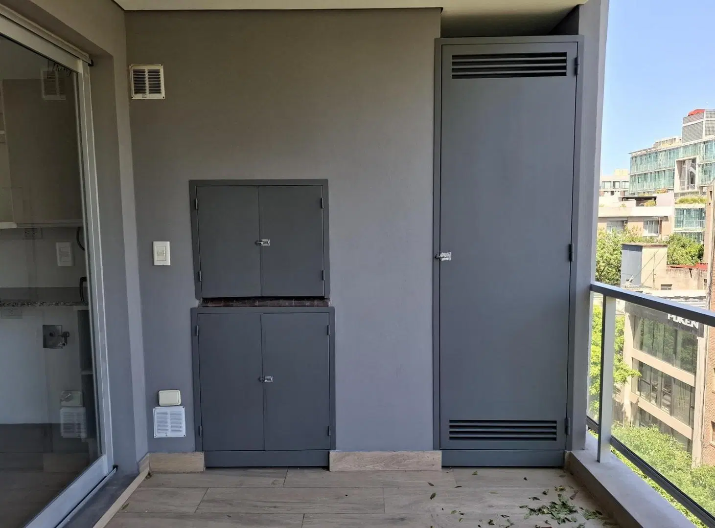 Piso con terraza y parrilla en Palermo 3