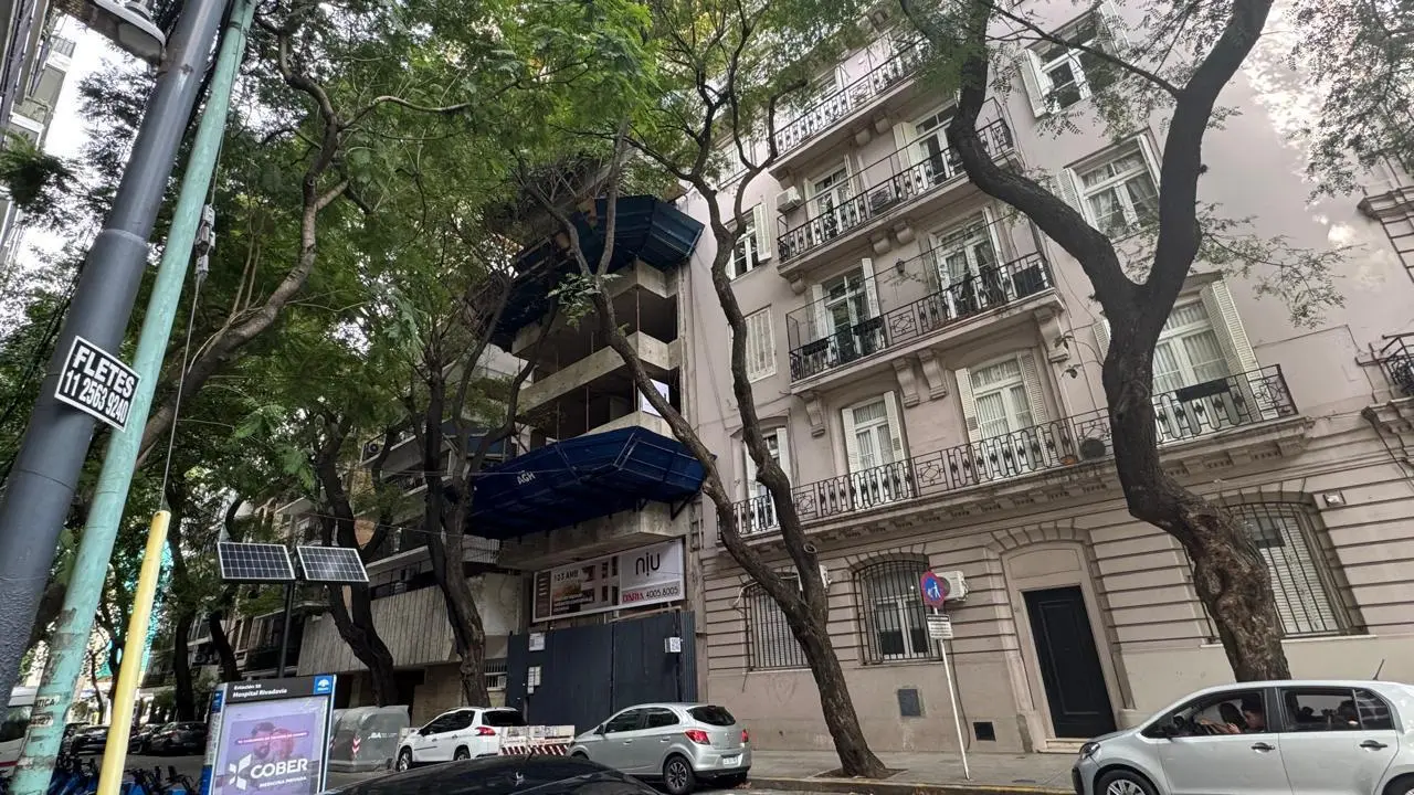 Departamento en venta de 2 ambientes al frente en Palermo Chico Piso alto 1