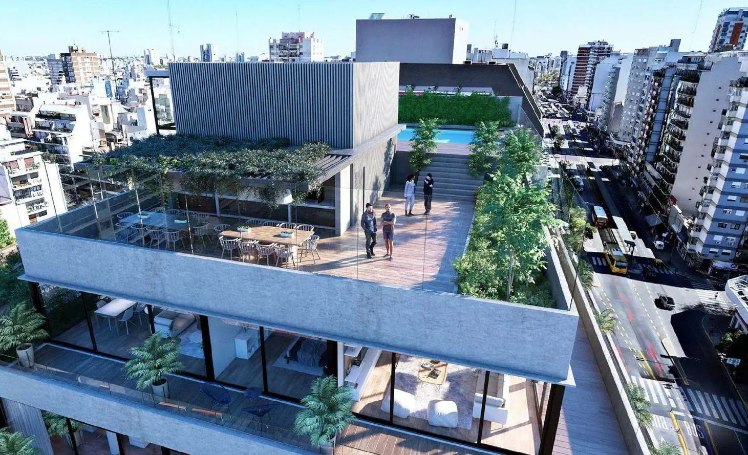 Departamento de 3 ambientes en Belgrano 5