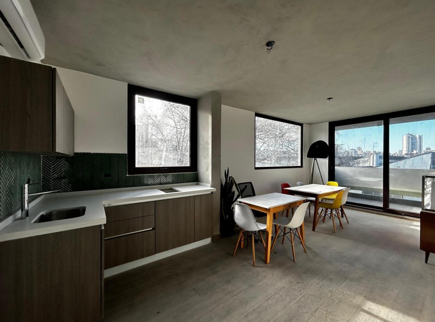 Foto de Departamento a estrenar en venta 1 ambiente divisible, en Villa Crespo, imagen 2