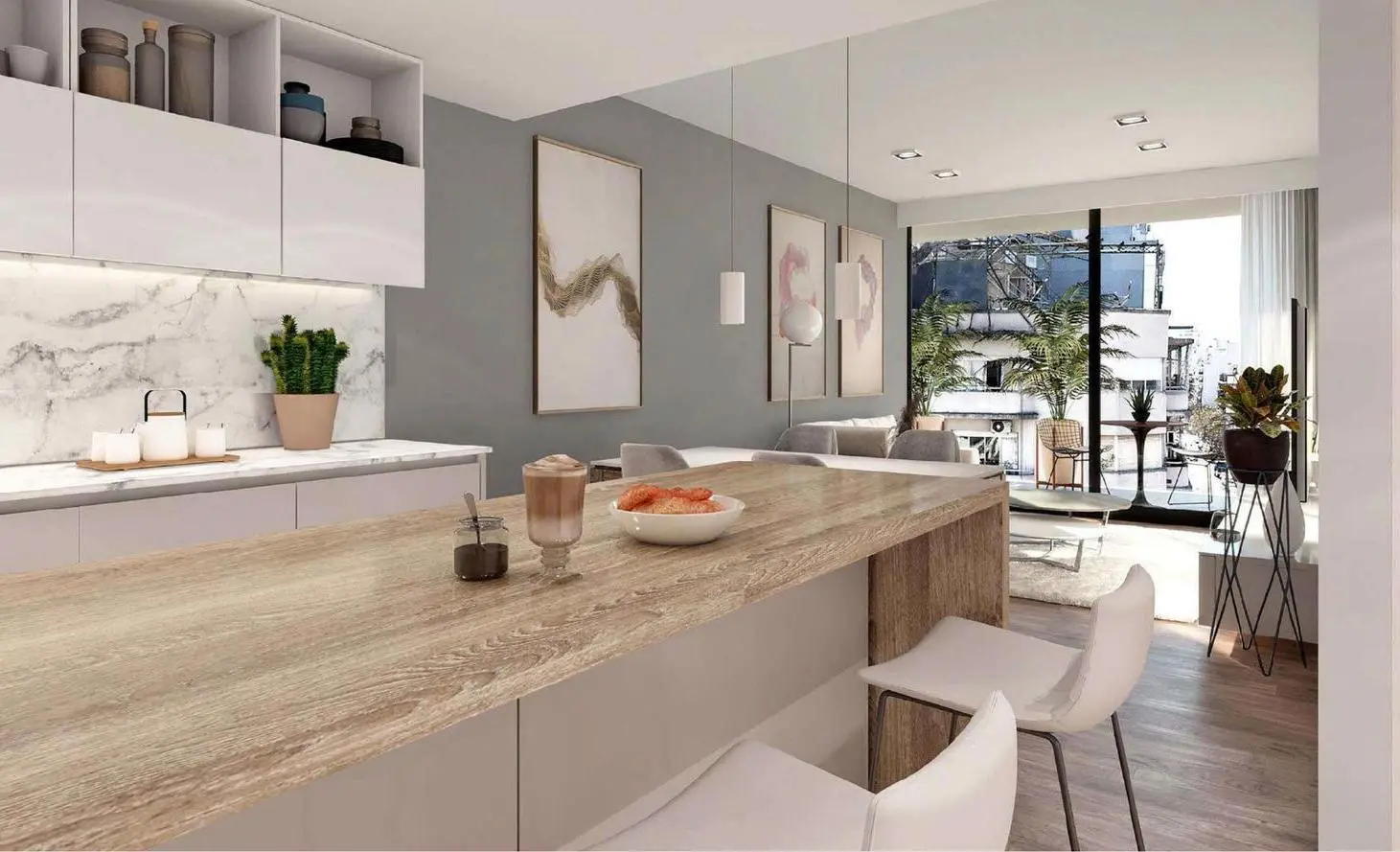 Departamento en venta de 3 ambientes en Belgrano C 2